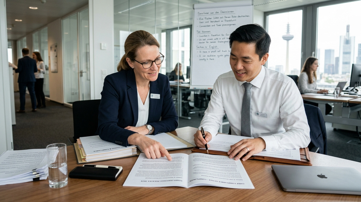 Mehrsprachige Compliance-Dokumente für internationale Unternehmen